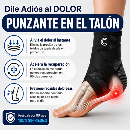 Tobillera de Compresión con Correas de Soporte