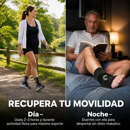 Tobillera de Compresión con Correas de Soporte